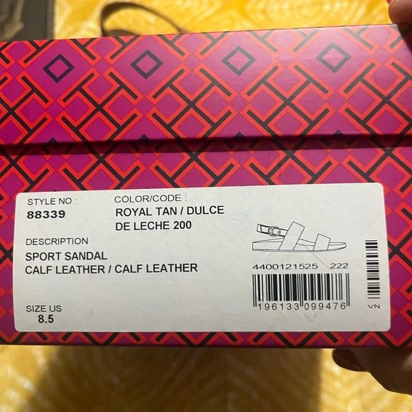 Tory Burch Tan and Cream Sandals - Picture 4 of 4